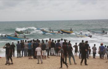 الحراك البحري خرج للتنديد بحصار قطاع غزة
