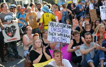 جانب من المظاهرات - الأناضول