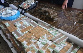 صورة للكمية التي تمت مصادرتها