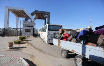 معبر رفح - عدسة صحيفة فلسطين