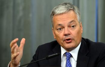 وزير الخارجية البلجيكي ديديه ريندرز