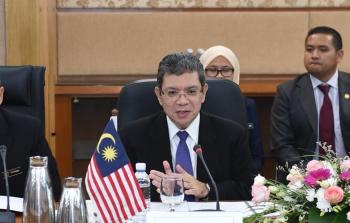 وزير الخارجية الماليزي سيف الدين بن عبد الله