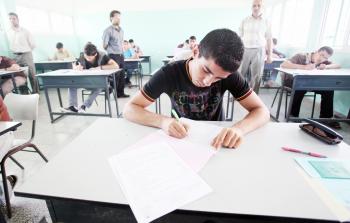 امتحانات الثانوية العامة بغزة (أرشيف)