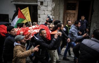 جانب من التشييع - الأناضول