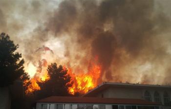 حرائق لبنان