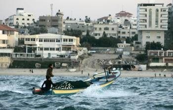 صورة أرشيفية لميناء غزة