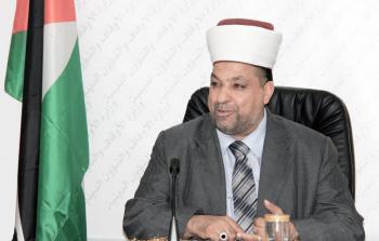 وزير الأوقاف والشؤون الدينية الفلسطينية في حكومة تسير الأعمال     (أرشيف)