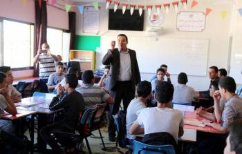 جانب من أداء المعلم