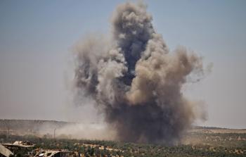 النظام السوري يواصل قصف درعا (أ ف ب)