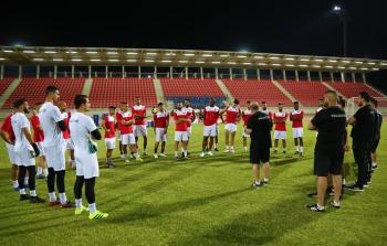 تدريبات المنتخب الوطني 