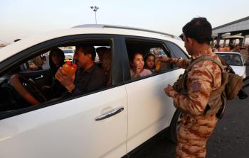 نازحون من شمال العراق (أ  ف ب)