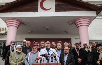 جانب من الوقفة (الأناضول)