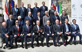 اجتماع وزراء مالية السبع يناقش الهجوم الالكتروني الدولي اليوم (أ ف ب)