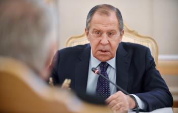 لافروف اليوم (أ ف ب)