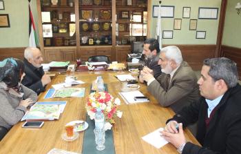 جانب من الزيارة