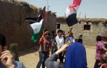 صورة أرشيفية للاجئين الفلسطينيين في مصر 