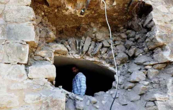 المنزل الذي تحصن فيه الشهيد ابو ليلى