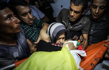 صورة في وداع الطفل شادي عبد العال