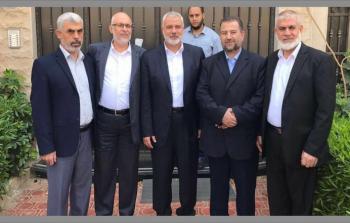 صورة أرشيفية للوفد أثناء تواجده في القاهرة