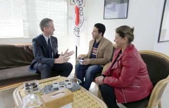 ديفورن خلال حديثه لمراسل 