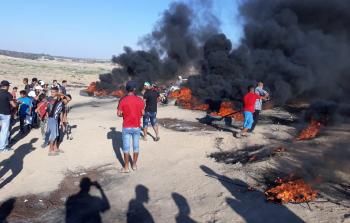 مشاركة المواطنين في جمعة كسر الحصار