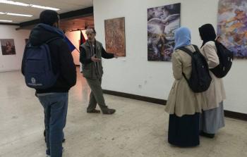 الفنان التشكيلي عمر البدور يتحدث عن لوحاته