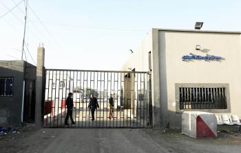 جانب من معبر كرم أبو سالم 