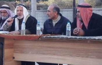 جانب من مراسم إتمام الصلح