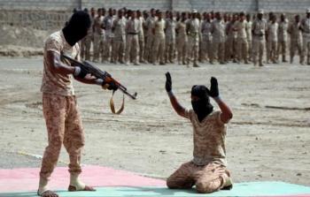 قوات مدعومة من الإمارات أثناء التدريب بمدينة عدن في أغسطس/ الماضي 