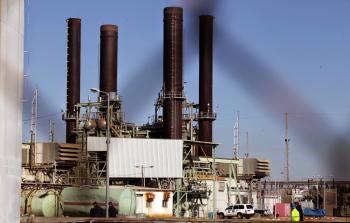 محطة توليد الكهرباء في غزة