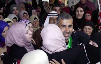 استقبال الأسير إياد طقاطقة 