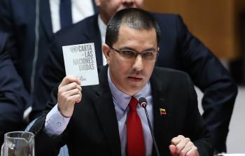  وزير الخارجية الفنزويلي خورخي أرياسا (الأناضول)