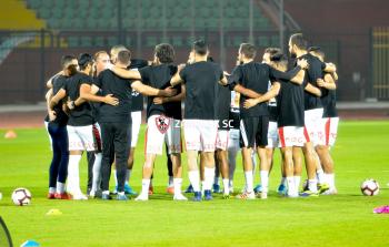 لاعبي فريق الزمالك