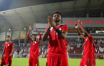 المنتخب العُماني يحتفل بالفوز