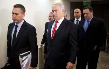 نتنياهو خلال جلسة سابقة للحكومة الإسرائيلية (أرشيف)