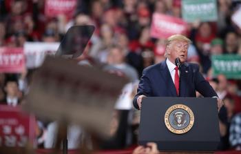 الرئيس الأمريكي دونالد ترامب