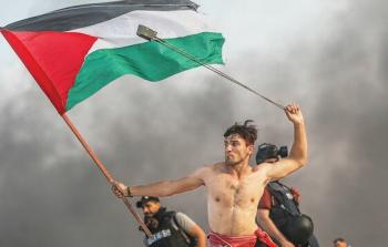 أحد متظاهري مسيرات العودة