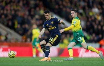 جانب من لقاء آرسنال مع نورويتش سيتي