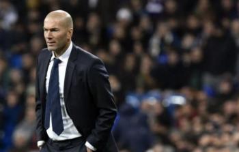 زين الدين زيدان مدرب النادي الملكي (أرشيف)