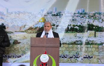 عضو المكتب السياسي لحركة حماس د.محمود الزهار