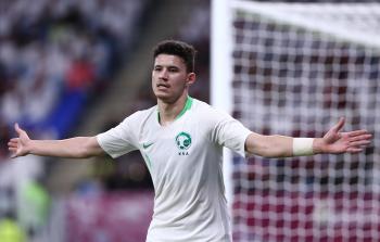 المهاجم السعودي عبد الله الحمدان