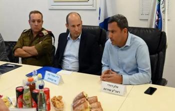 خلال اجتماع بينيت في سديروت