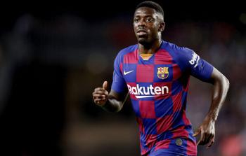 الفرنسي عثمان ديمبلي لاعب برشلونة الإسباني