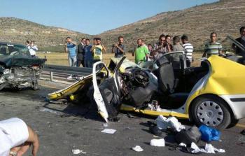 حادث سير بالضفة