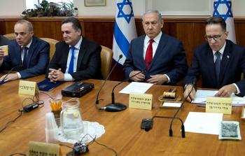 نتنياهو في اجتماع وزاري (أرشيف)