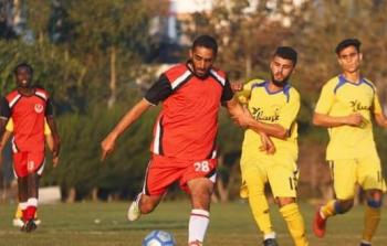 لاعب خدمات البريج محمد النجار