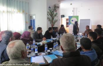 جانب من الورشة