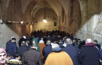 صلاة الفجر في المسجد الإبراهيمي اليوم الجمعة