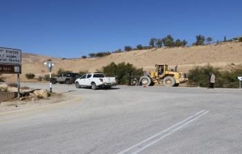 جرافات إسرائيلية على مداخل مدينة أريحا (أرشيف)