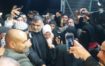 لحظة الإفراج